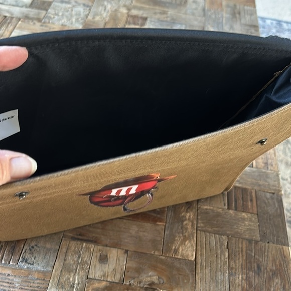 M&M Canvas Satchal Messenger Bag - Picture 10 of 10